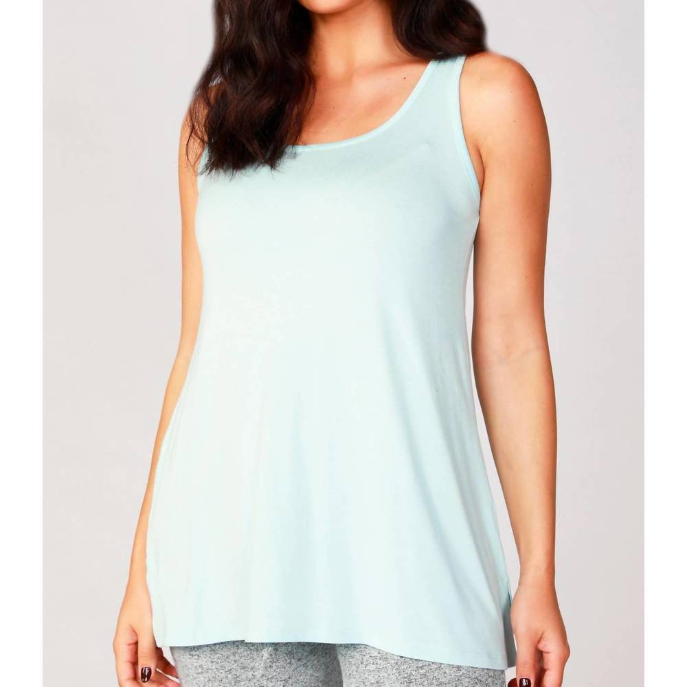 NEW FRENCH KYSS tunic tank in mist